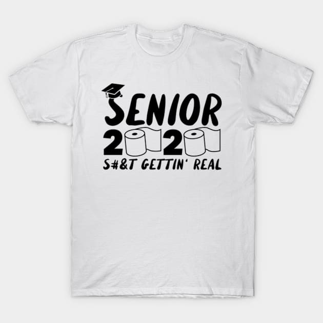 Senior 2020 Toilet Paper T-Shirt by deadright